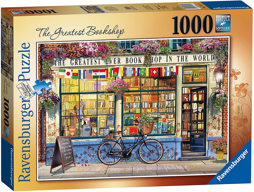 Ravensburger: The Greatest Bookshop (1000pc Jigsaw) Board Game