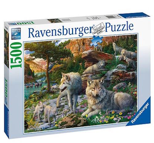 Ravensburger: Wolves in Spring (1500pc Jigsaw) Board Game
