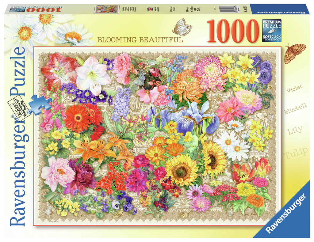 Ravensburger: Blooming Beautiful (1000pc Jigsaw) Board Game