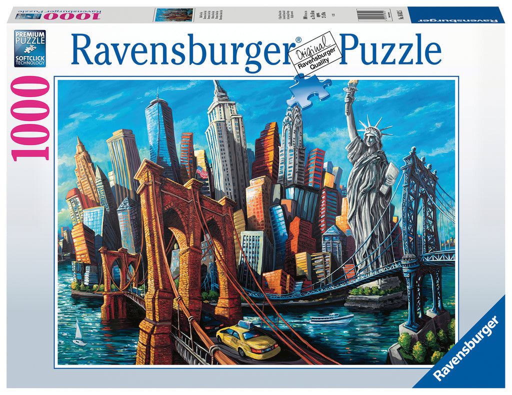 Ravensburger: Welcome to New York (1000pc Jigsaw) Board Game