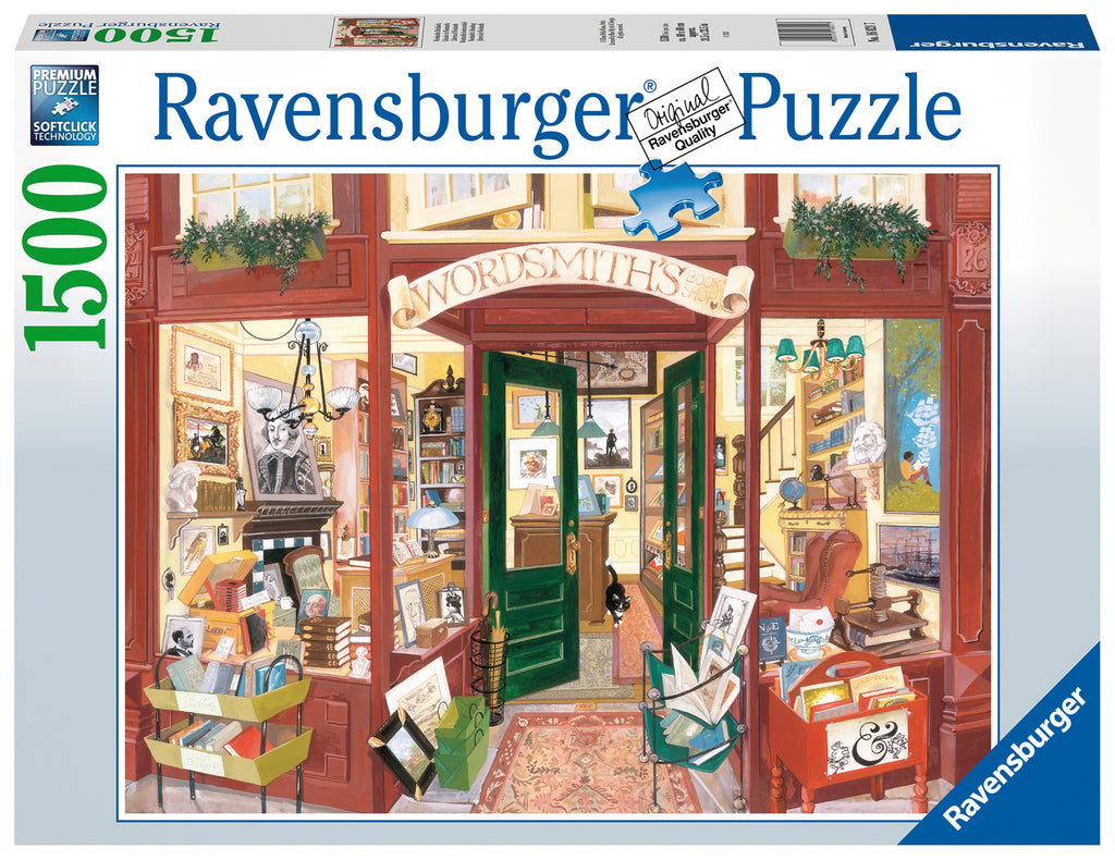 Ravensburger: Wordsmith's Bookshop (1500pc Jigsaw) Board Game
