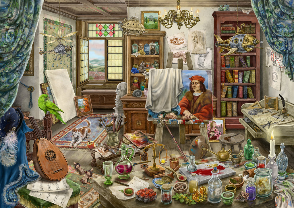 Ravensburger: Escape Puzzle - Artists Studio (759pc Jigsaw) Board Game