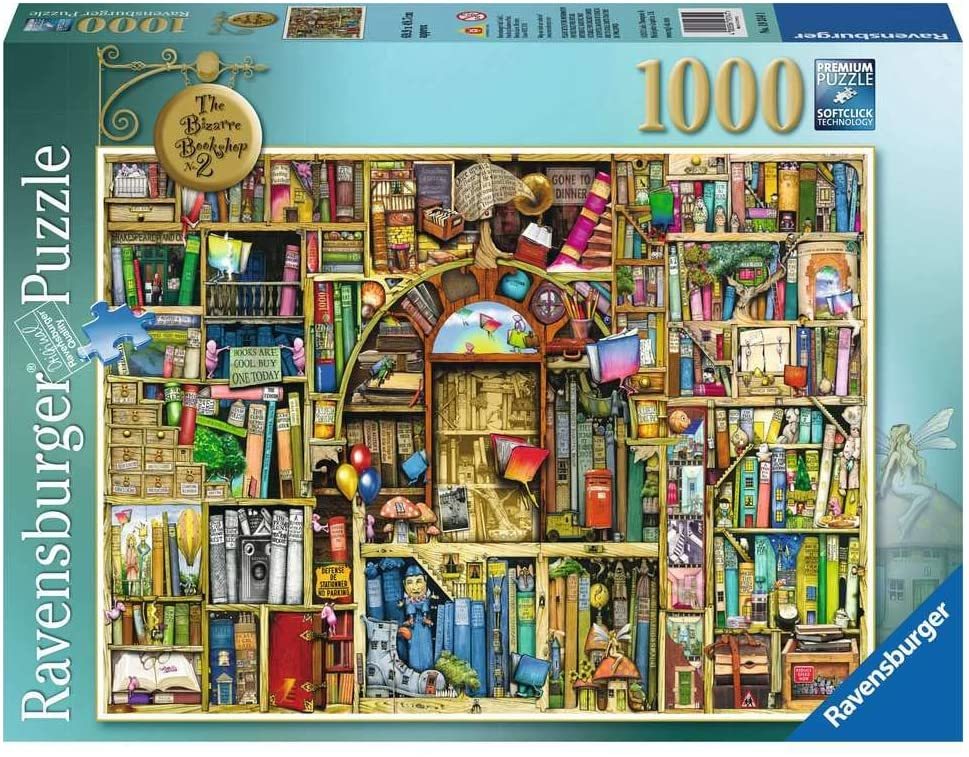 Ravensburger: The Bizarre Bookshop 2 (1000pc Jigsaw) Board Game