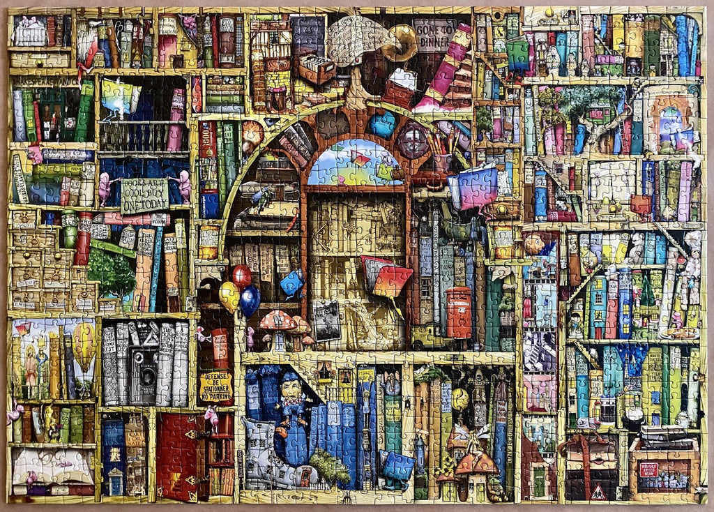 Ravensburger: The Bizarre Bookshop 2 (1000pc Jigsaw) Board Game