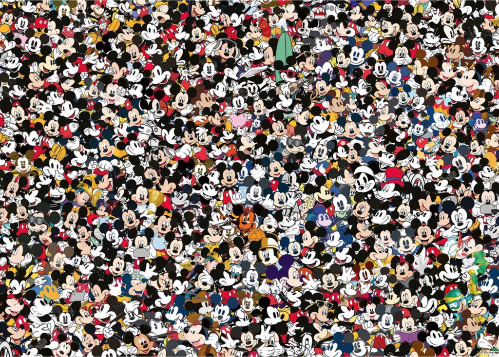 Ravensburger: Challenge Puzzle - Disney's Mickey Mouse (1000pc Jigsaw) Board Game