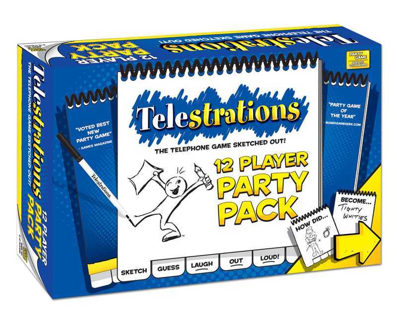 Telestrations: 12 Player Party Pack Board Game