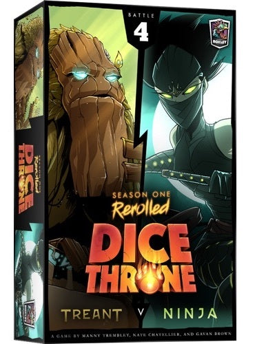 Dice Throne (Season One, Re-Rollled): Treant & Ninja Board Game