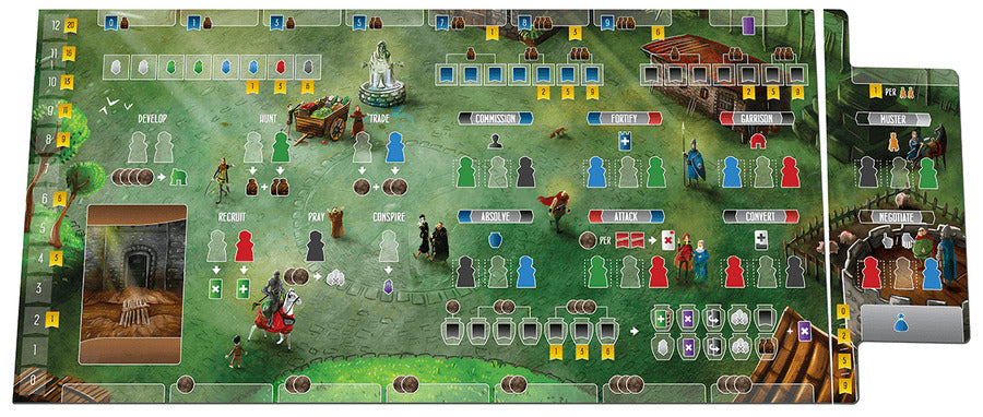 Paladins of the West Kingdom: City of Crowns (Board Game Expansion)