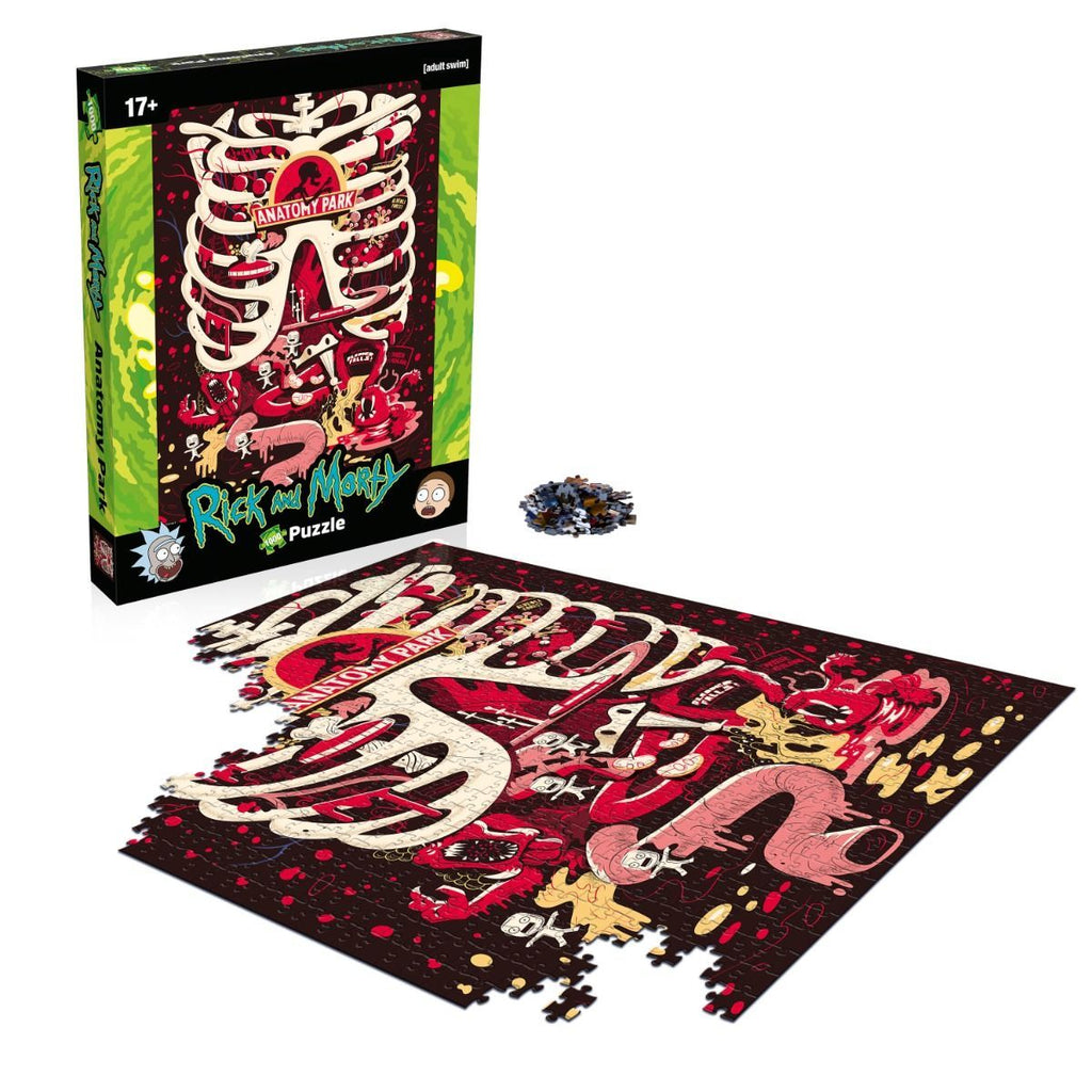 Rick and Morty: Anatomy Park (1000pc Jigsaw) Board Game