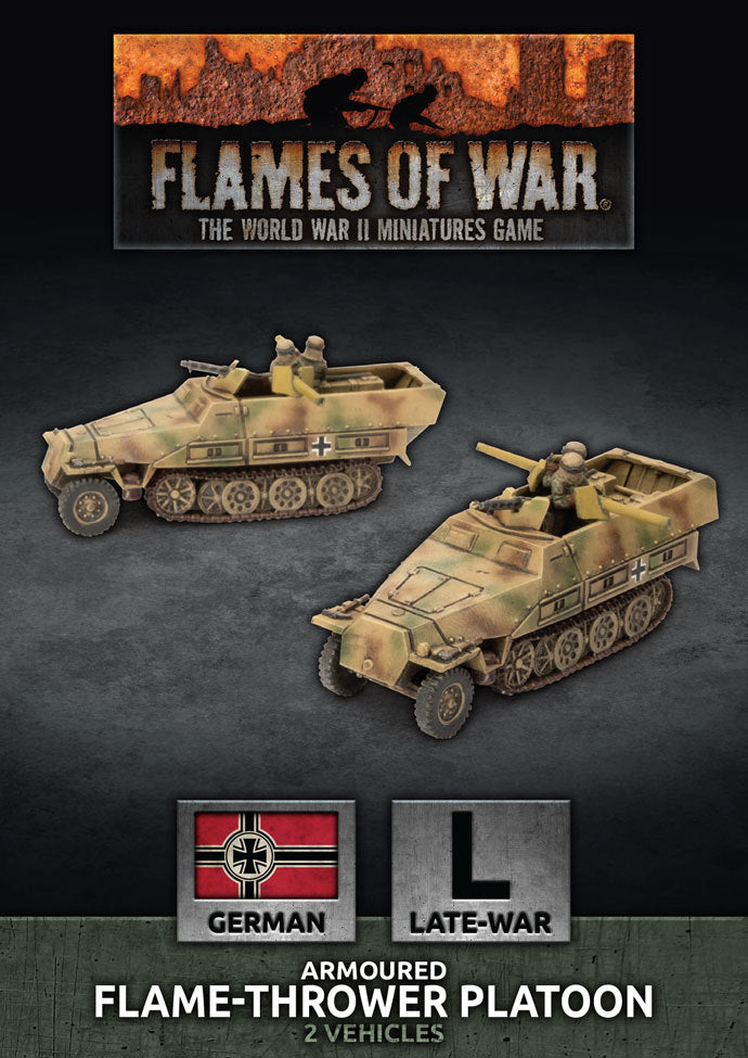 Flames of War: Sd Kfz 251 Flamethrower Platoon (x2)