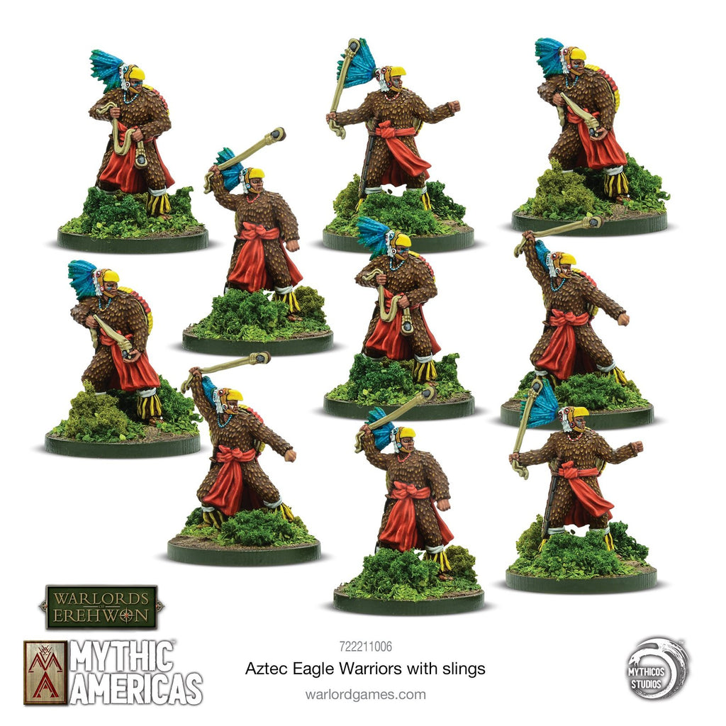 Warlords of Erehwon: Mythic Americas - Eagle Warrior Slingers