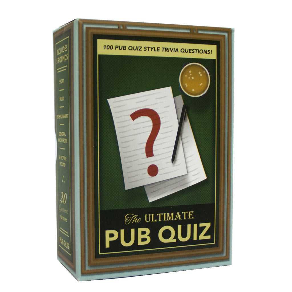 Ultimate Pub Quiz Trivia Board Game