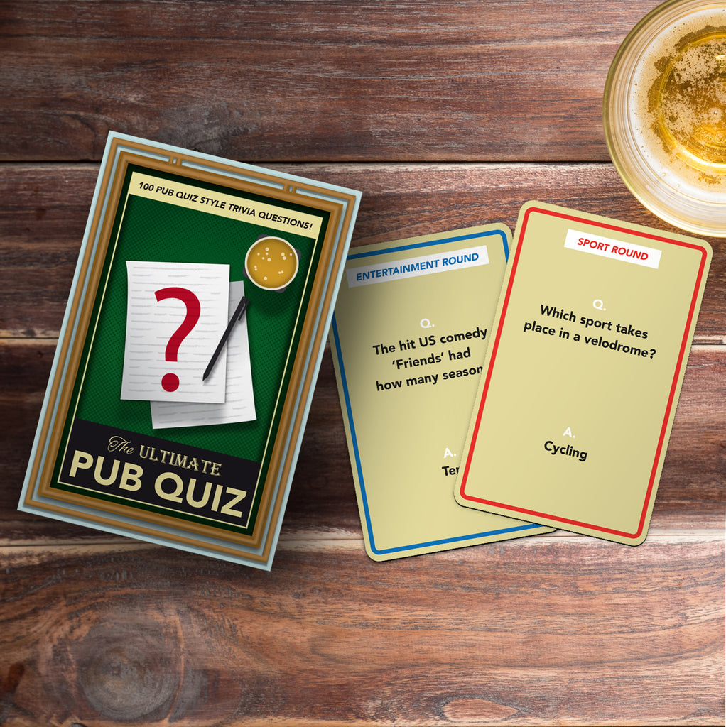 Ultimate Pub Quiz Trivia Board Game