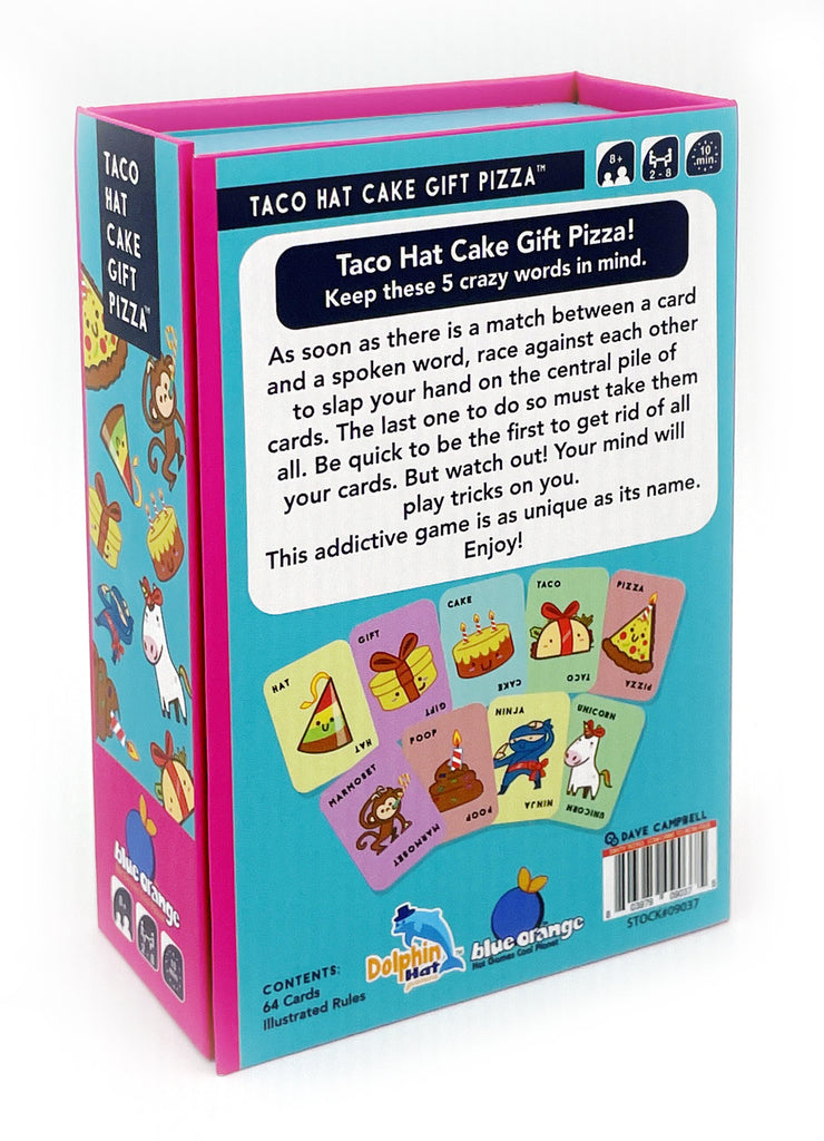 Taco Hat Cake Gift Pizza (Card Game)