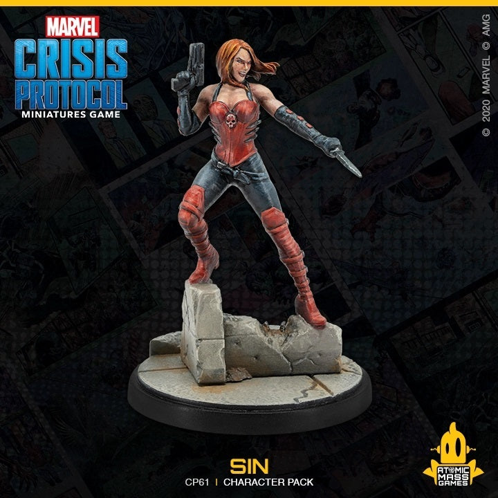 Marvel Crisis Protocol Miniatures Game: Sin and Viper