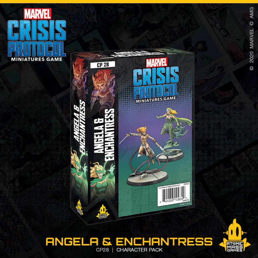 Marvel Crisis Protocol Miniatures Game: Angela & Enchantress