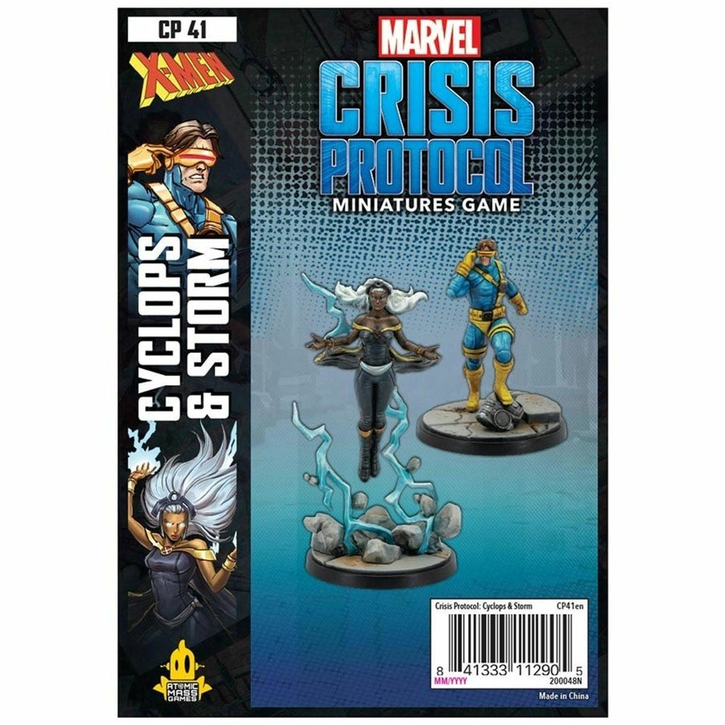 Marvel Crisis Protocol Miniatures Game: Cyclops and Storm
