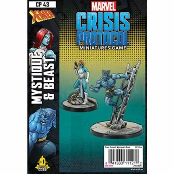 Marvel Crisis Protocol Miniatures Game: Beast and Mystique