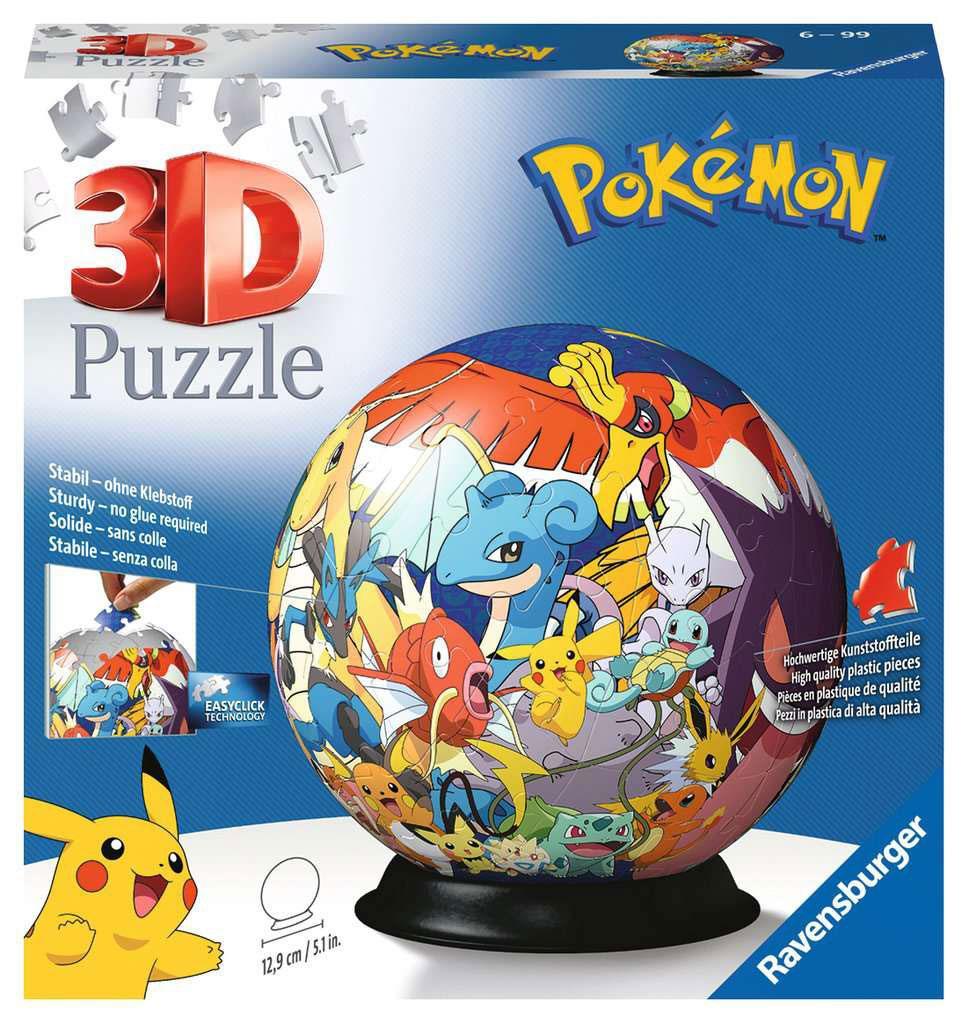 Pokémon 3D Puzzle Ball (73pc) Board Game