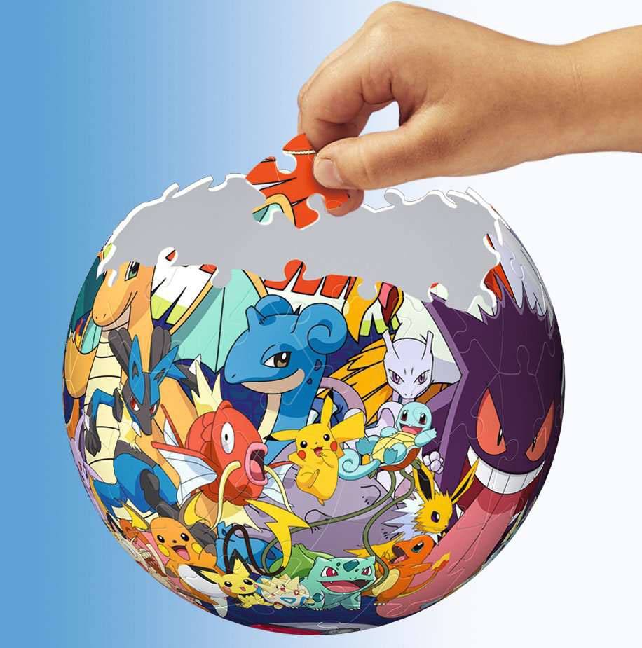 Pokémon 3D Puzzle Ball (73pc) Board Game