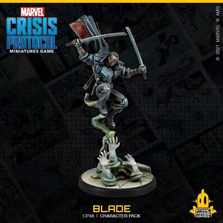 Marvel Crisis Protocol Miniatures Game: Blade and Moon Knight