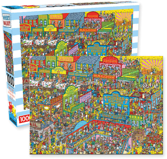 Where’s Waldo? Wild Wild West (1000pc Jigsaw) Board Game