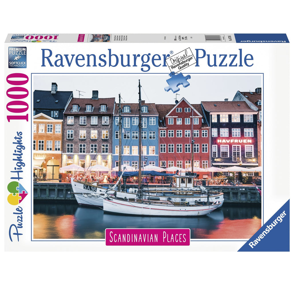 Ravensburger: Copenhagen, Denmark (1000pc Jigsaw) Board Game