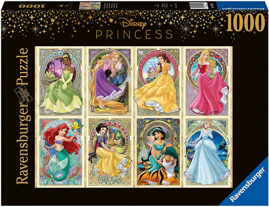 Ravensburger: Disney Art Nouveau Princesses (1000pc Jigsaw) Board Game