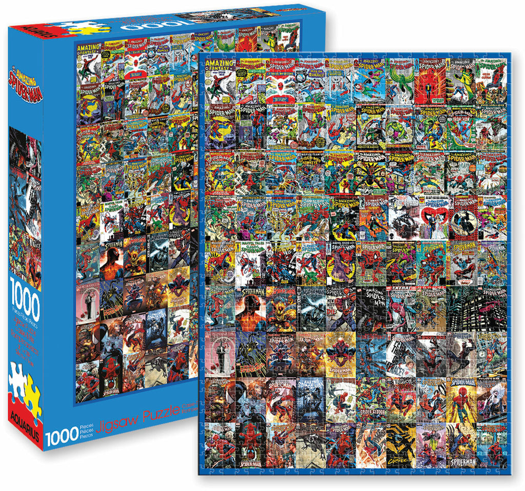 Marvel: The Amazing Spider-Man Comic Book Covers (1000pc Jigsaw) Board Game