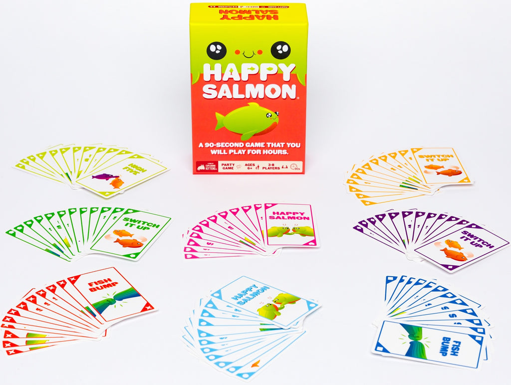 Happy Salmon (by Exploding Kittens) Board Game