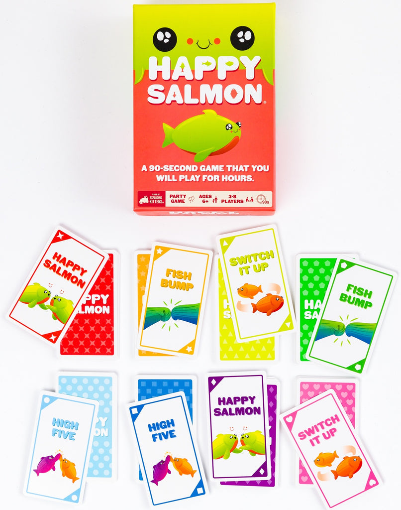 Happy Salmon (by Exploding Kittens) Board Game