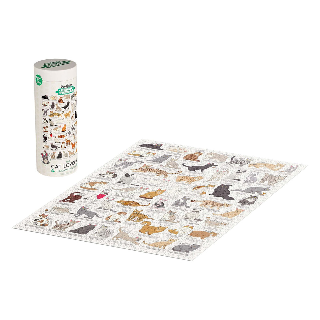 The Cat Lover's Jigsaw Puzzle (1000pc) Board Game