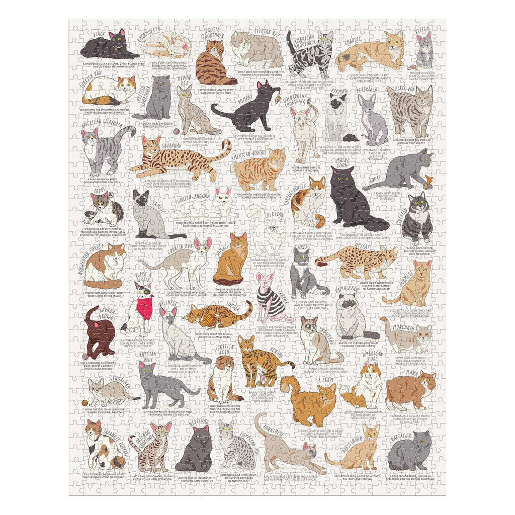 The Cat Lover's Jigsaw Puzzle (1000pc) Board Game