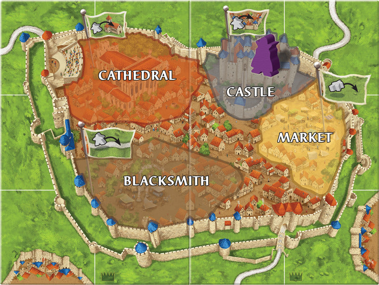 Carcassonne Board Game Expansion 6: Count, King & Robber
