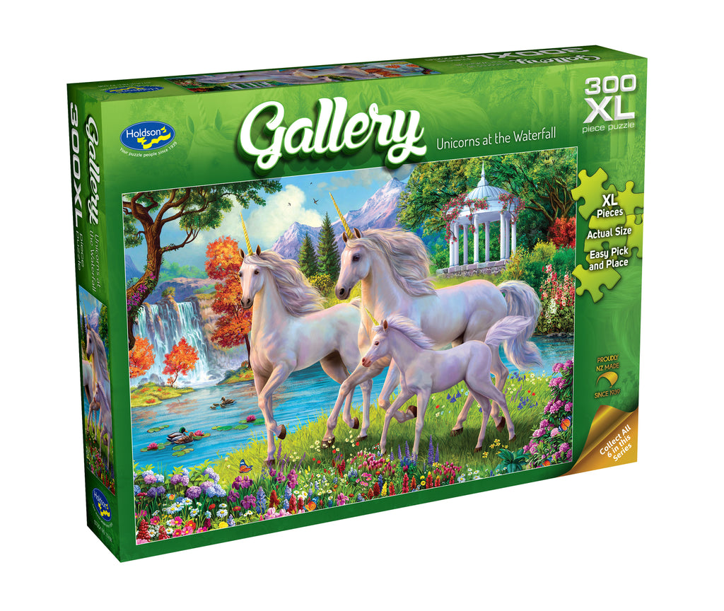 Gallery: Unicorns at the Waterfall (300pc Jigsaw) Board Game