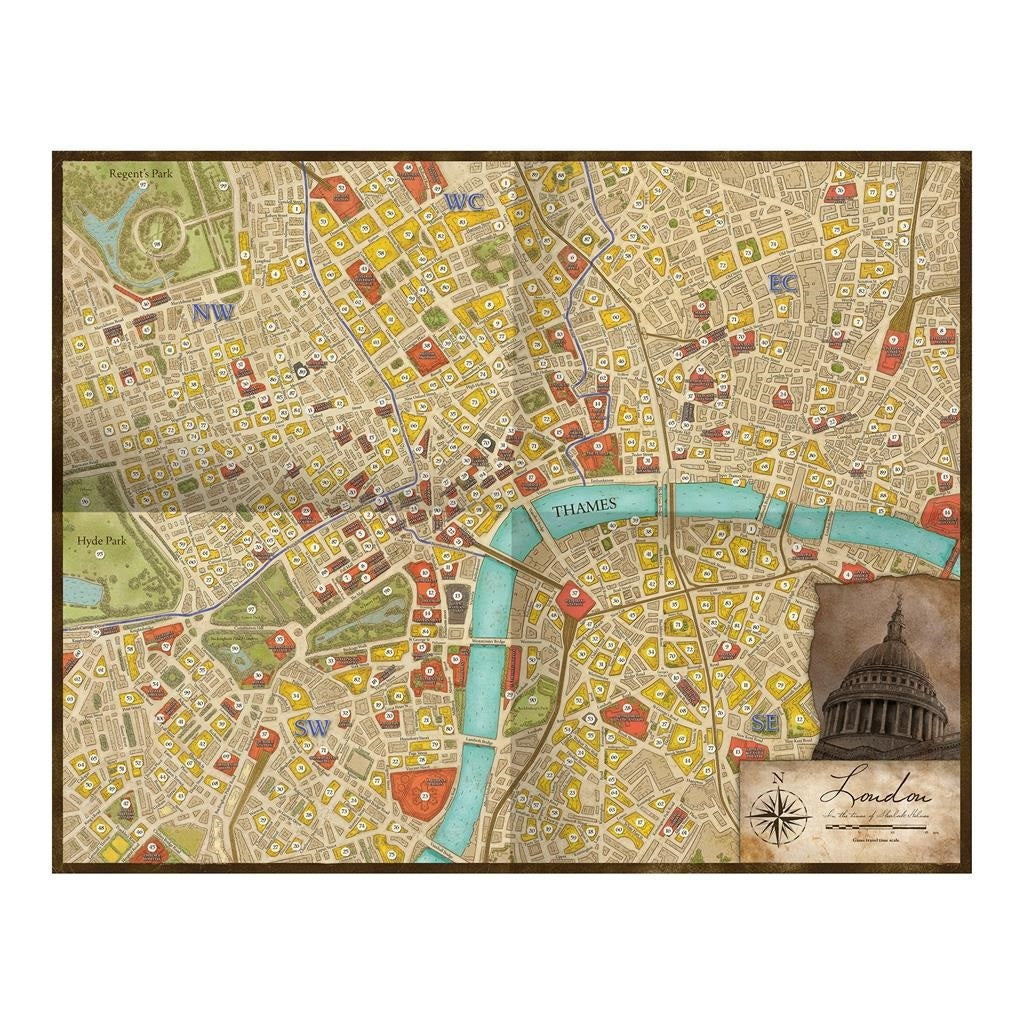 Sherlock Holmes, Consulting Detective: Carlton House & Queen's Park (Board Game)