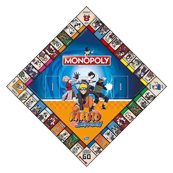 Naruto Shippuden Monopoly (Board Game)