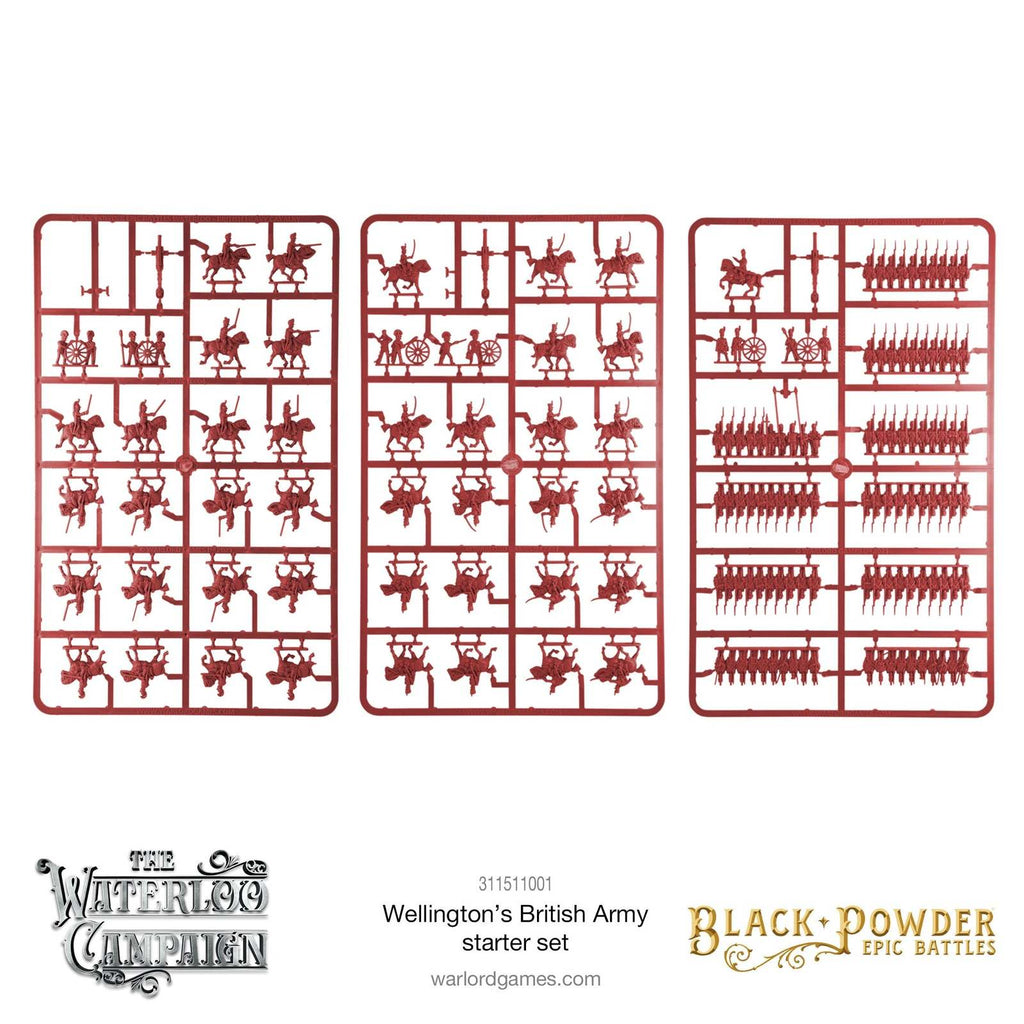 Black Powder Epic Battles: Waterloo - British Starter Set