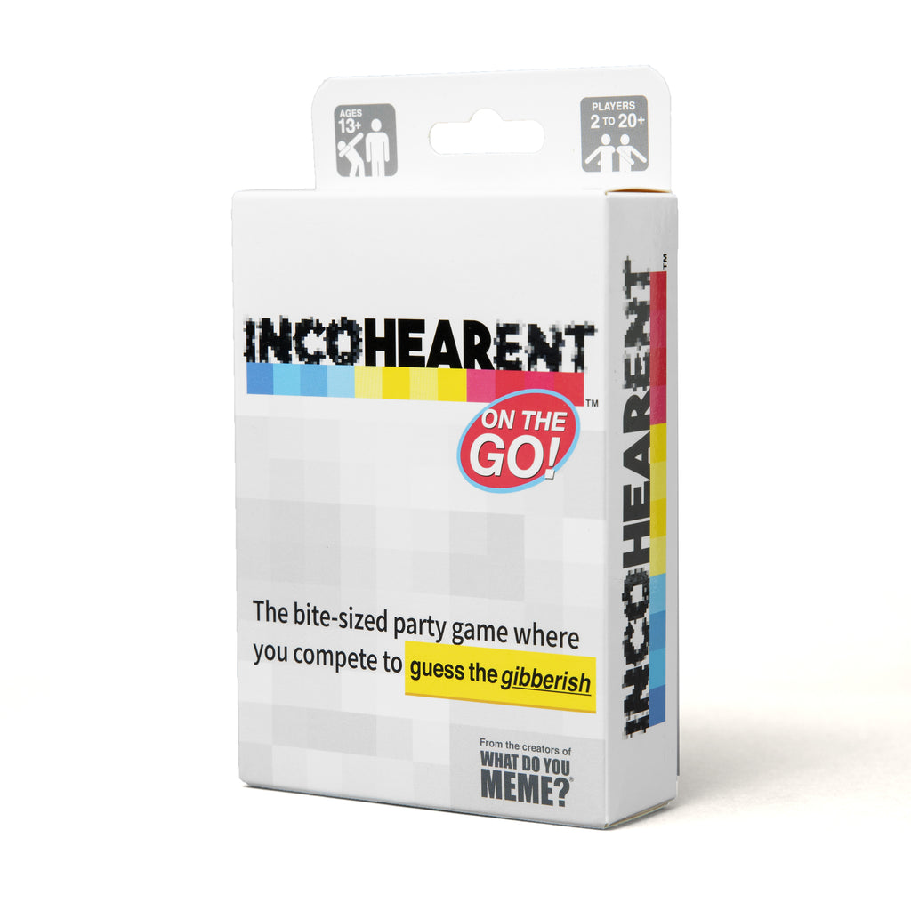 Incohearent on the Go! Board Game