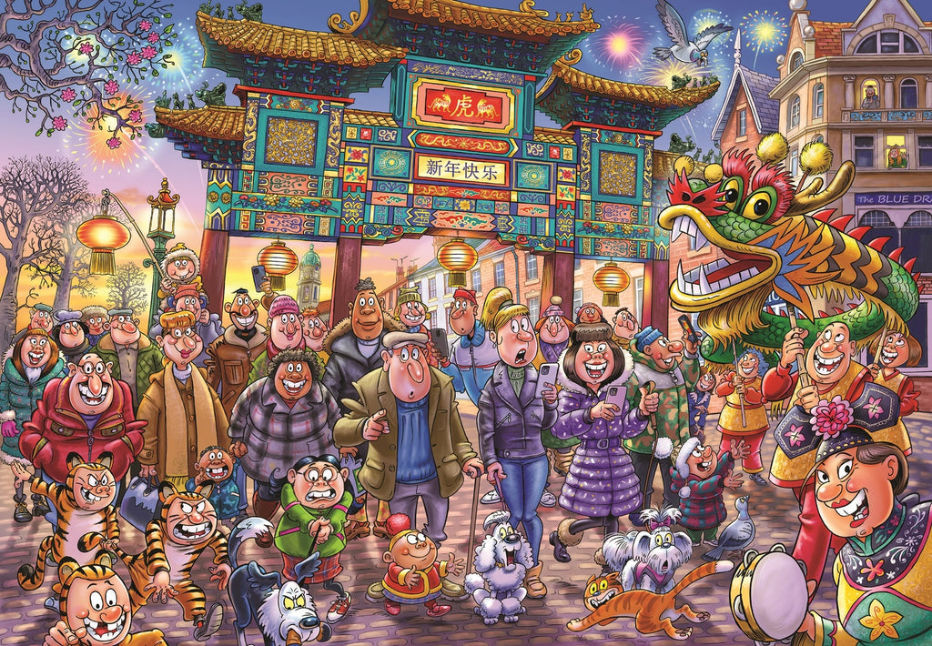 Wasgij? Original #39: Chinese New Year! (1000pc Jigsaw) Board Game