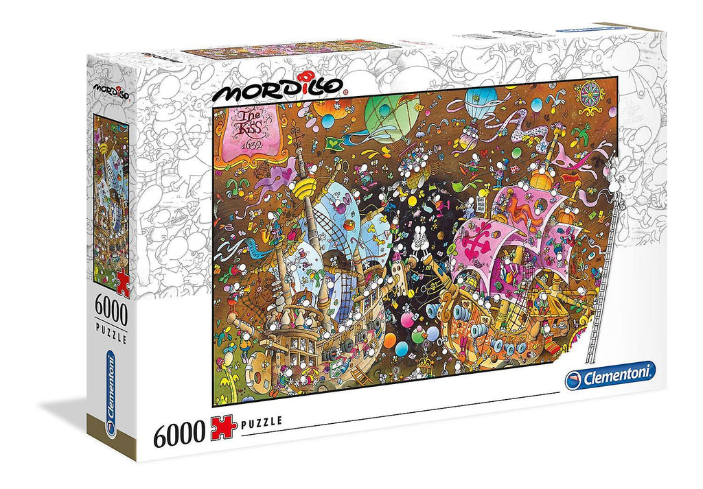 Clementoni: Mordillo's The Kiss (6000pc Jigsaw) Board Game