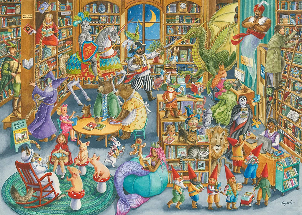 Ravensburger: Midnight at the Library (1000pc Jigsaw) Board Game