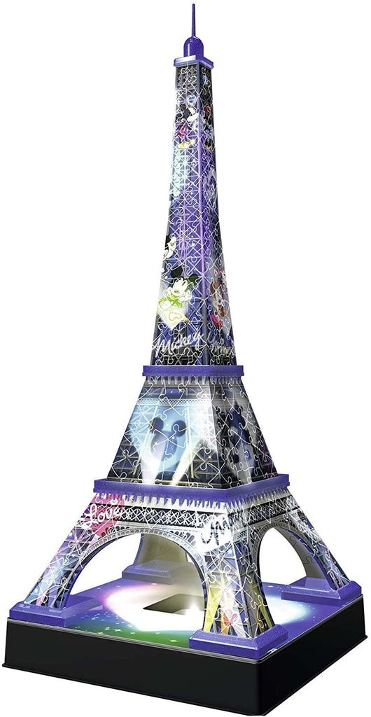 Ravensburger: 3D Puzzle - Mickey & Minnie Visit the Eiffel Tower (216pc Jigsaw) Board Game