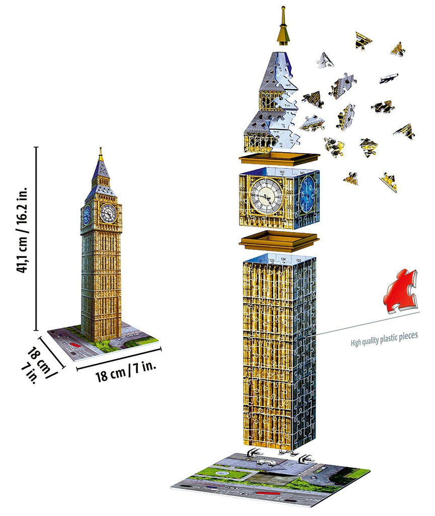 Ravensburger: 3D Puzzle - Big Ben (216pc Jigsaw) Board Game