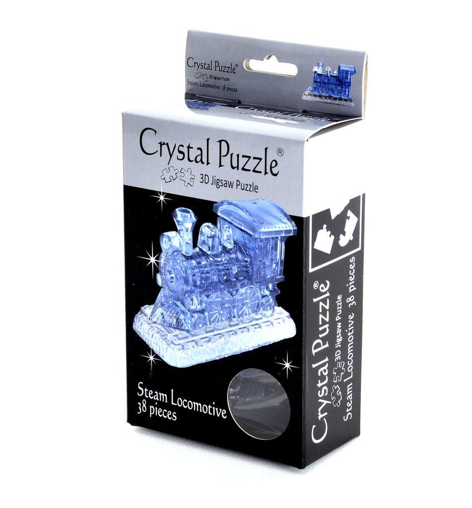 Crystal Puzzle: Steam Locomotive (38pc) Board Game