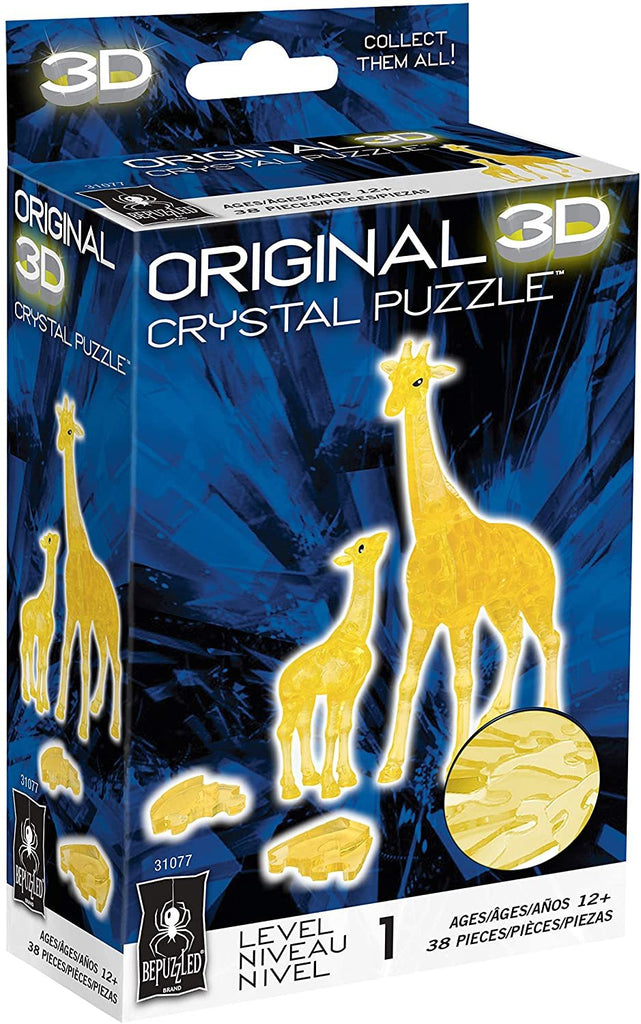 Crystal Puzzle: Giraffe Family (38pc) Board Game