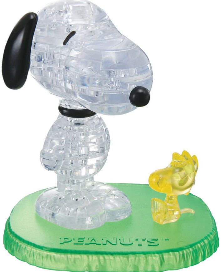 Crystal Puzzle: Snoopy & Woodstock (41pc) Board Game