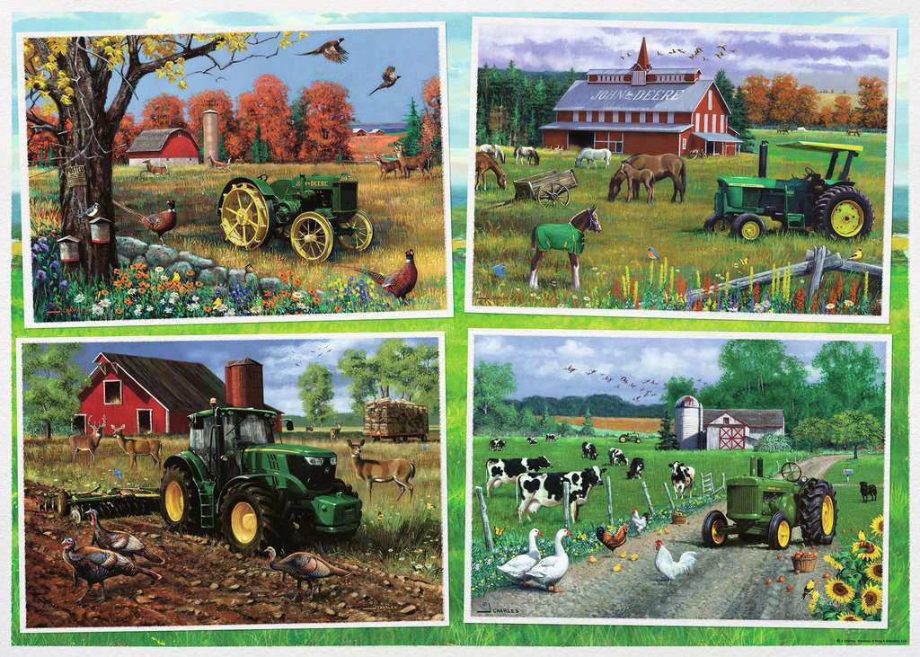 Ravensburger: John Deere Classics (500pc Jigsaw) Board Game