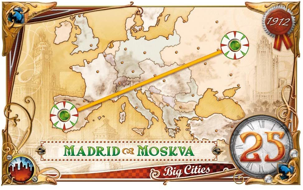 Ticket to Ride: Europa 1912 (Board Game Expansion)