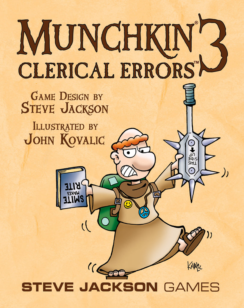 Munchkin 3: Clerical Errors (Board Game Expansion)